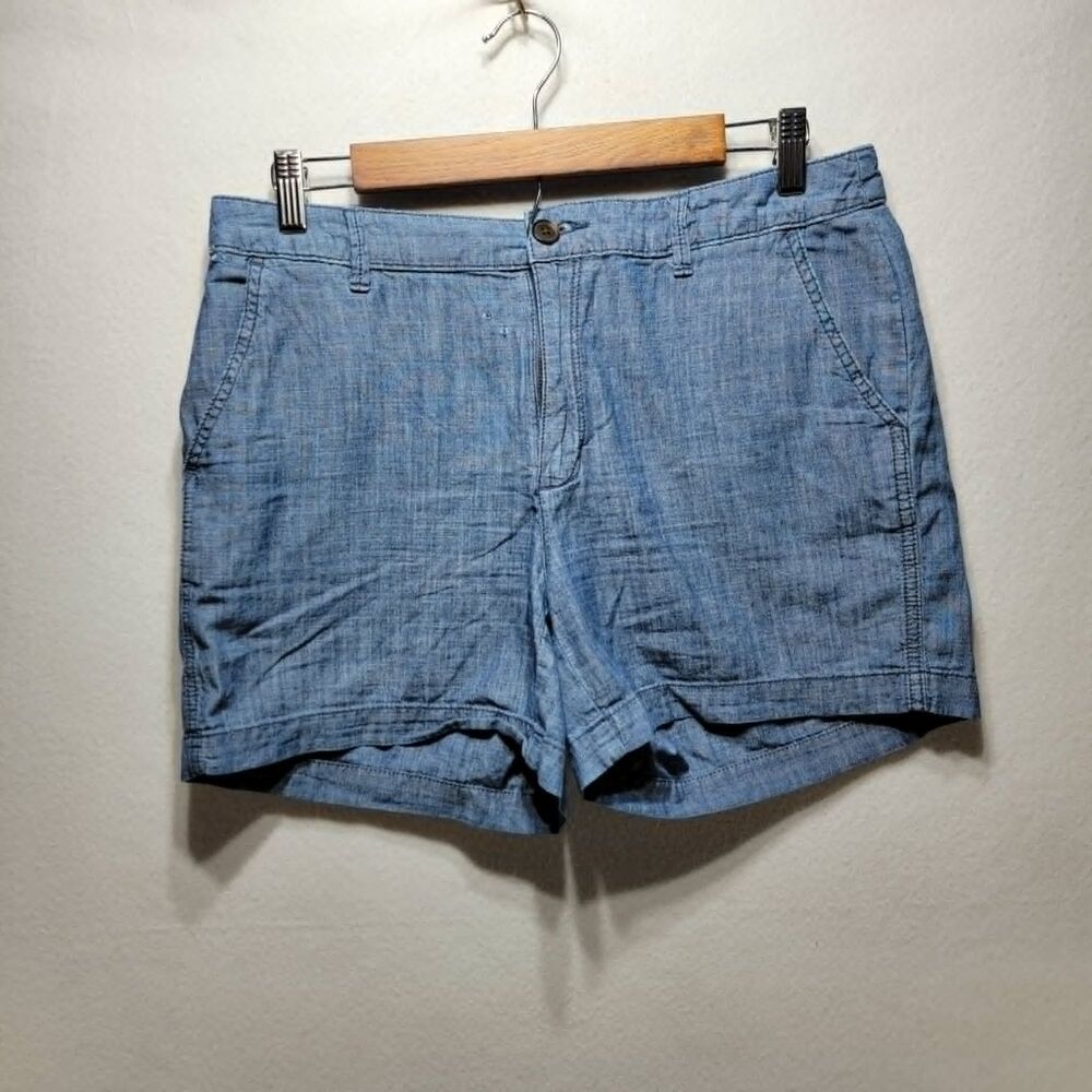 A New Day Stretch Shorts Women's Size 8 - blue